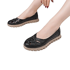 DY-4001 % 100 Hakiki Deri Kadın Ayakkabı