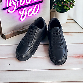 DY-1520 % 100 Hakiki Deri Kadın Günlük Ayakkabı