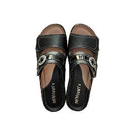 DY-M07 % 100 Hakiki Deri Kadın Terlik