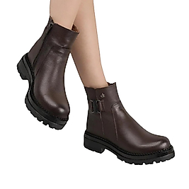 DY-502/K % 100 Hakiki Deri Kadın Bot