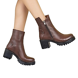 DY-K/02 % 100 Hakiki Deri Kadın Bot