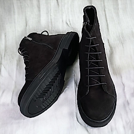 DY-997 %100 Hakiki Nubuk Deri Kadın Bot