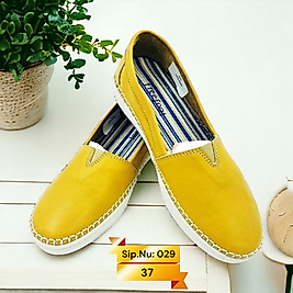 DY-29 % 100 Hakiki Deri Kadın Günlük Ayakkabı