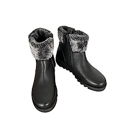 DY-5031 % 100 Hakiki Deri Kadın Bot