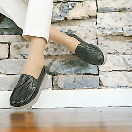 DY-954 % 100 Hakiki Deri Kadın Günlük Ayakkabı