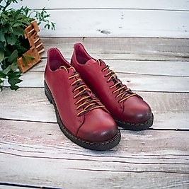 DY-1006 % 100 Hakiki Deri Kadın Günlük Ayakkabı