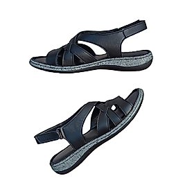 DY-3031 % 100 Hakiki Deri Kadın Sandalet